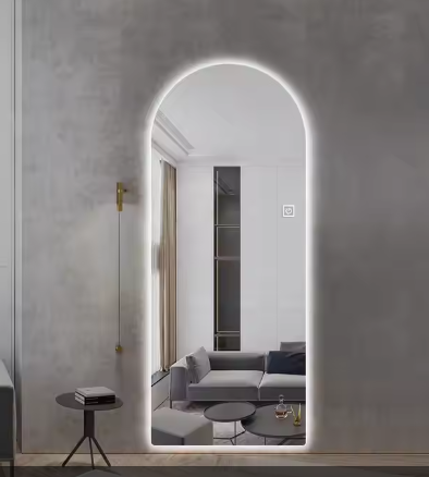 Miroir dressing 6mm LED "Porte de Paradis"